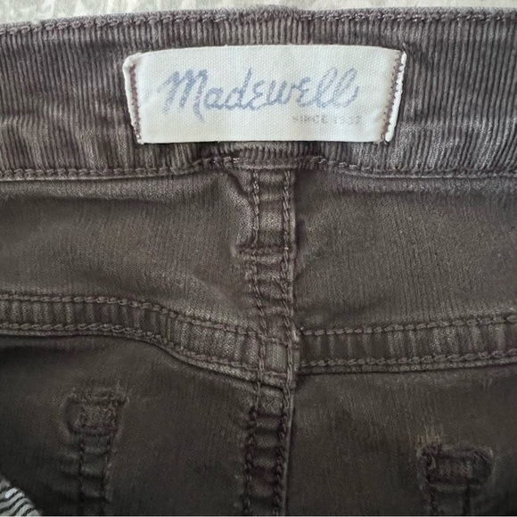 Madewell Skinny Brown Corduroy Pants Size 29 Retro 70s Western Prairie Rustic - Picture 6 of 8